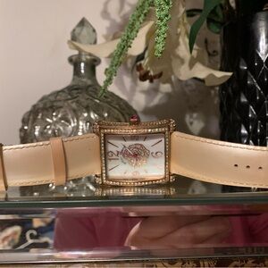 Betsey Johnson Gold-Tone Watch